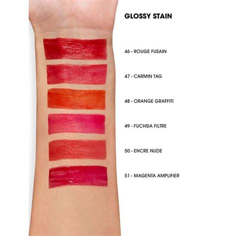 glossy stain ysl 50 swatch